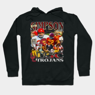 OJ Simpson College Vintage Bootleg By_Libarscal_ Hoodie